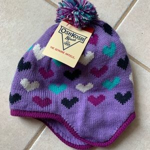 NWT size 12-24 months Oshkosh B’gosh winter hat